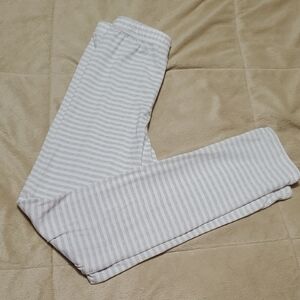 Striped Kids Leggings By Emma & Elsa Size 10
